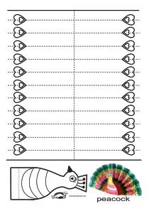 accordion,bird,coloring,craft,craft-coloring,peacock