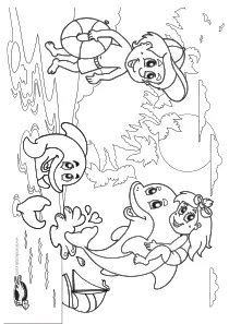 coloring,craft-coloring,dolphin,kids,sea,summer