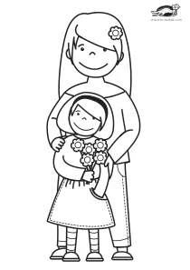 coloring,craft,craft-coloring,mother,mothers-day
