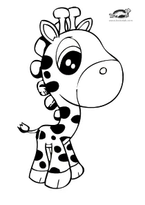 coloring,craft-coloring,giraffe