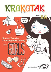 craft-coloring,girl