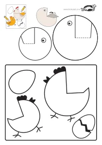 chicken,craft,craft-coloring,easter,egg,hen