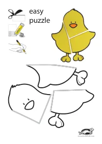 chicken,craft,craft-coloring,easter,fine-motor,puzzle