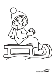 christmas,coloring,craft-coloring,sledding,winter