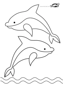 coloring,craft-coloring,dolphin,sea,summer