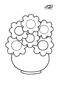 coloring,craft-coloring,flower,spring