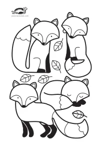 autumn,coloring,craft-coloring,fall,fox
