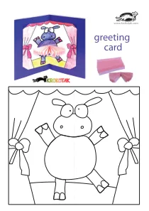 ballet,card,craft,craft-coloring,hippo,paper-toy,party