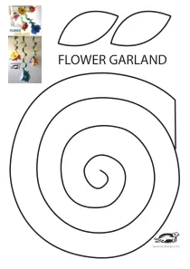 craft,craft-coloring,flower,garland,spiral,spring
