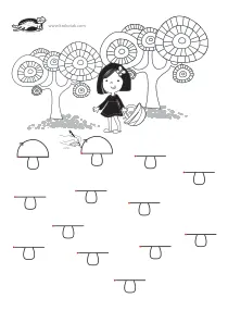 fine-motor,mushroom