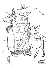 baba-marta,coloring,craft-coloring,martenica