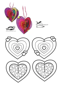 craft,craft-coloring,heart,mothers-day,paper-toy,valentines-day