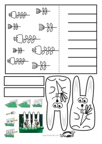 bunny,craft,craft-coloring,easter,rabbit
