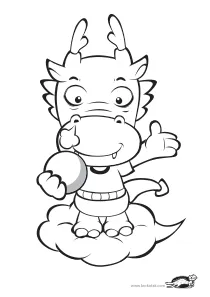 coloring,craft-coloring,dragon