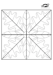 autumn,coloring,craft-coloring,fall,leaf,mosaic