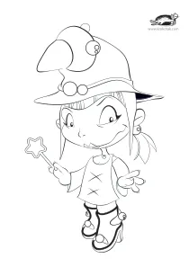 coloring,craft-coloring,girl,halloween