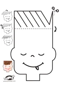 face,fine-motor,scissors