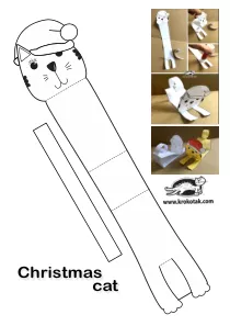 cat,christmas,craft-coloring,winter