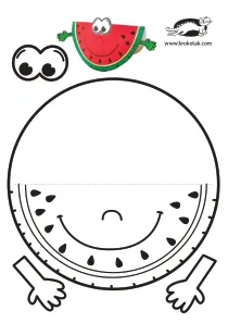 3d,craft,craft-coloring,dancing,heart,summer,watermelon