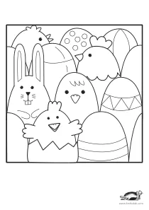 coloring,craft-coloring,easter