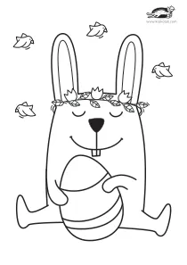 bunny,coloring,craft-coloring,easter,rabbit