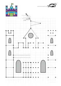 castle,dots,fine-motor