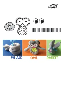 bunny,craft,craft-coloring,no-sew,owl,rabbit,sew,whale