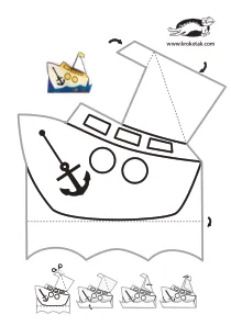 3d,boat,coloring,craft-coloring,summer