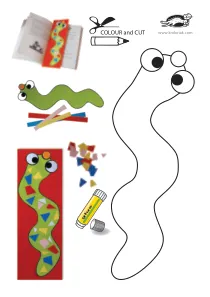 bookmark,collage,fine-motor,scissors,snake