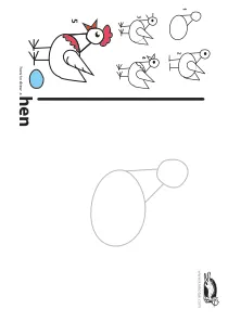 coloring,craft-coloring,draw,easter,fine-motor,hen,how-to-draw