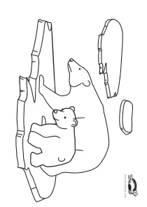 bear,christmas,collage,coloring,craft-coloring,scissors,winter