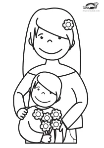 coloring,craft,craft-coloring,mother,mothers-day