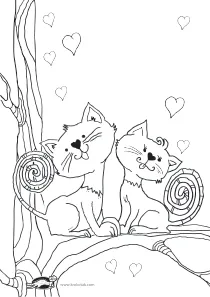 cat,coloring,craft,craft-coloring,heart,mother,mothers-day,valentines-day
