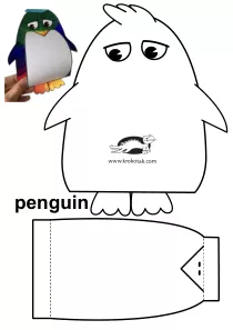 christmas,craft-coloring,penguin,winter
