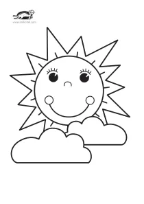 coloring,craft-coloring,spring,sun,weather