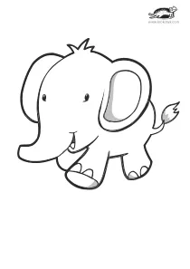 coloring,craft-coloring,elephant