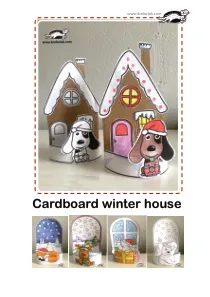 bear,christmas,craft-coloring,deer,dog,fox,gift,house,rudolf,winter