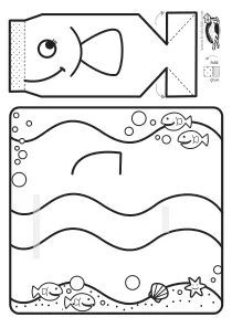 3d,coloring,craft,craft-coloring,fish,summer