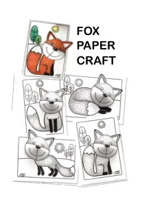 3d,autumn,craft-coloring,fall,fox