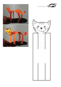 cat,fine-motor,halloween,paper-toy,scissors