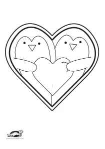 coloring,craft-coloring,heart,penguin,valentines-day