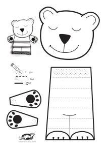 accordion,bear,christmas,coloring,craft,craft-coloring,winter