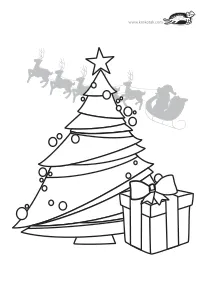 christmas,coloring,craft-coloring,tree,winter
