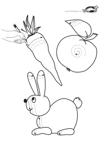 apple,carrot,fine-motor