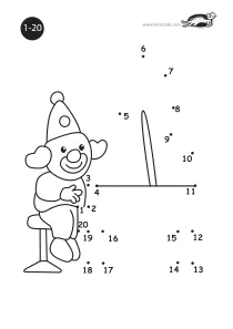clown,dots,fine-motor,music