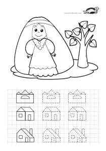 fine-motor,girl,prewriting