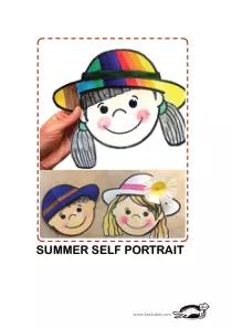 craft-coloring,hat,summer
