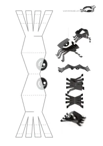 3d,crab,creature,fine-motor,paper-toy,scissors,sea,summer