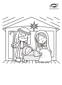 christmas,coloring,craft-coloring,nativity,winter