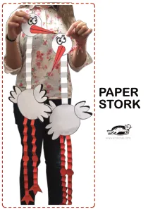 bird,craft-coloring,spring,stork